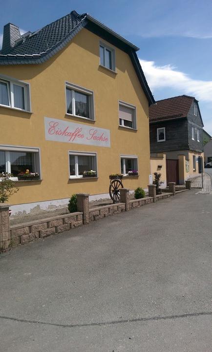 Eiskaffee-Sachse