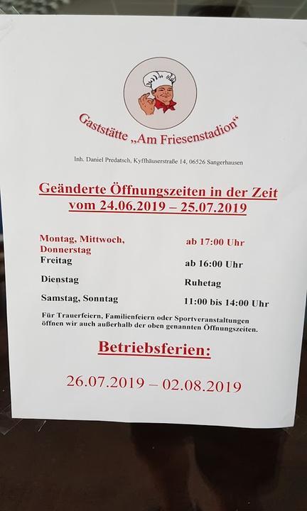 Am Friesenstadion Kleber Marcel