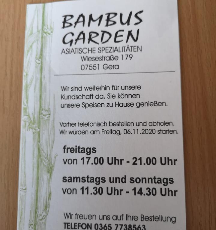 Bambusgarden