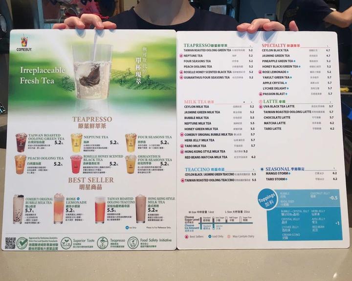 Come Buy Bubble Tea