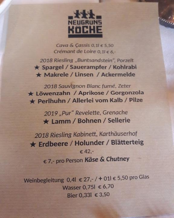Neugrüns Köche