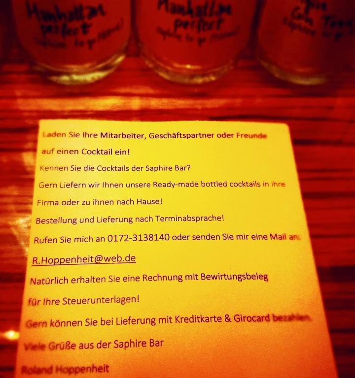 Saphire Bar