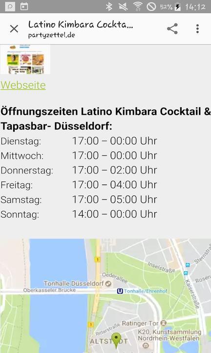 Latino Kimbara Cocktail & Tapasbar