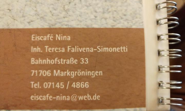Eis Cafe Nina