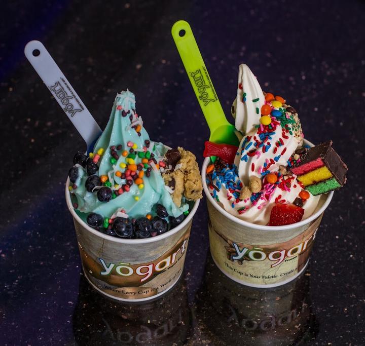 Frozen Yogurt & Salatbar