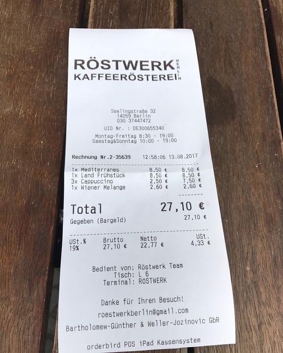 Roestwerk Kaffeeroesterei
