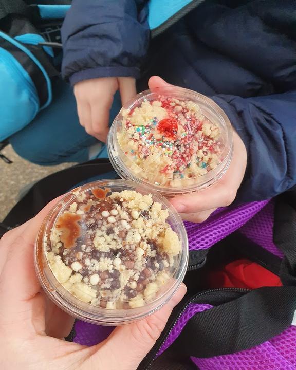 Spooning Cookie Dough Bar