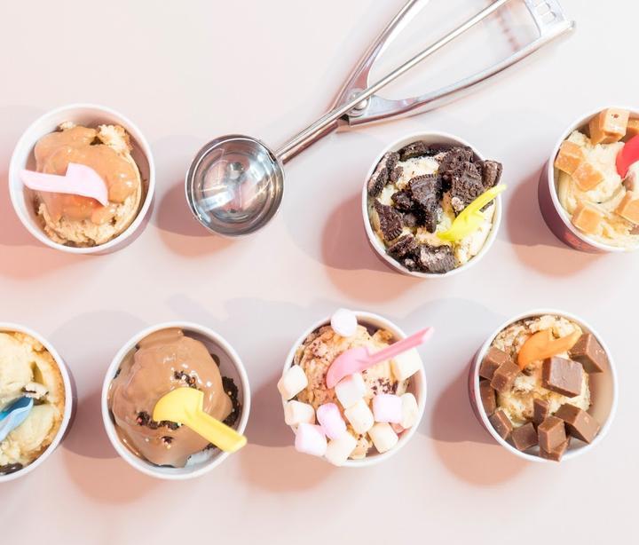 Spooning Cookie Dough Bar