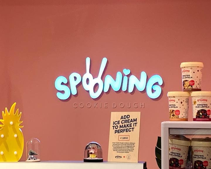 Spooning Cookie Dough Bar