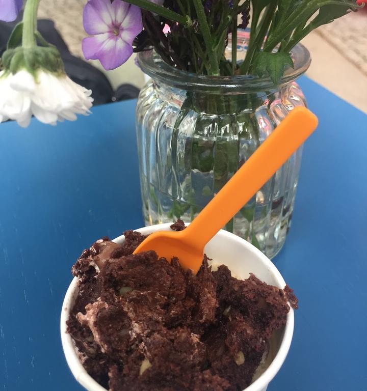 Spooning Cookie Dough Bar