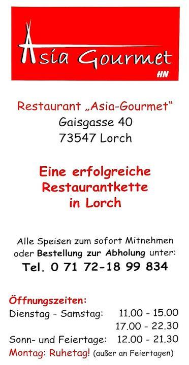 Asia Gourmet