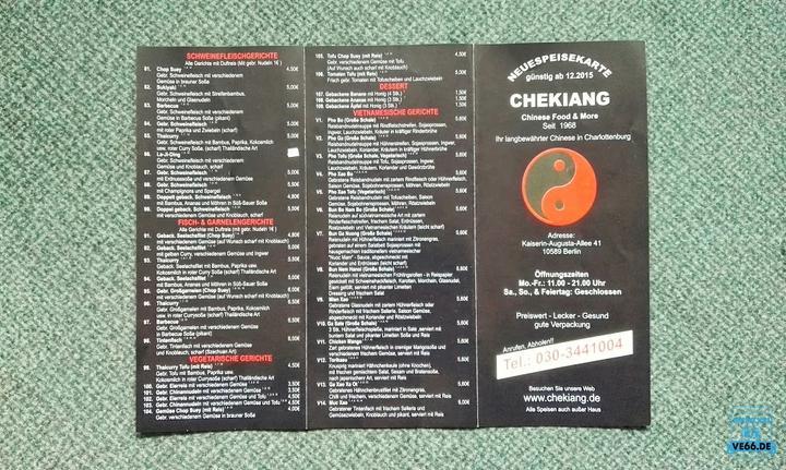Chekiang Chinese Food & More