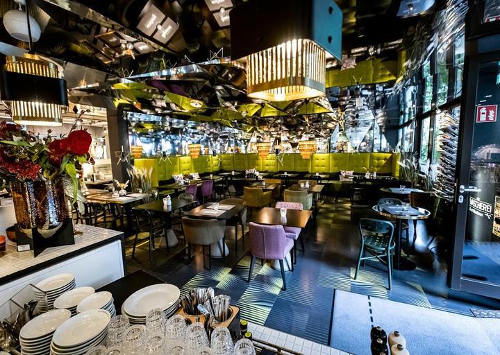 Das Restaurant in der Wäscherei