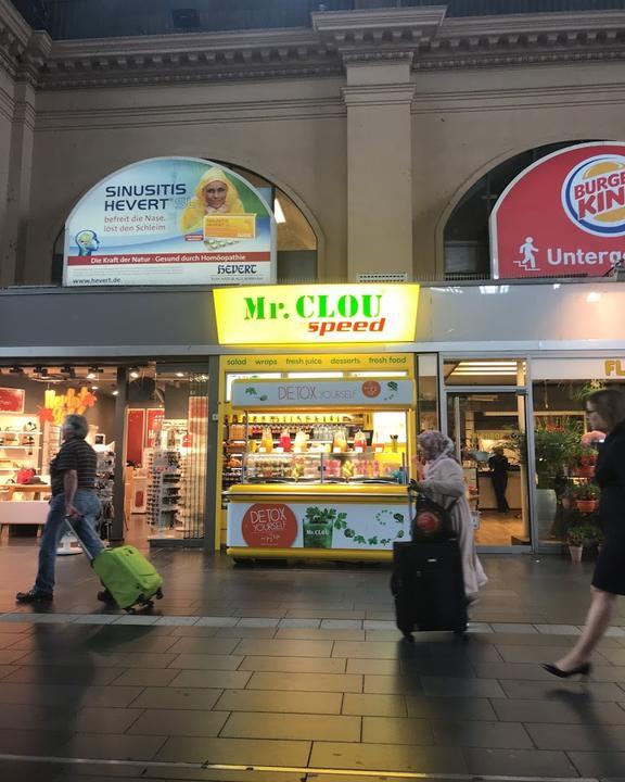 Mr. Clou am Hauptbahnhof