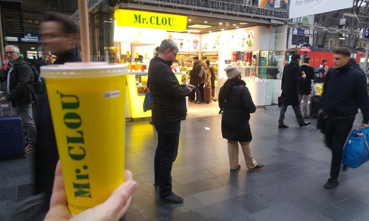 Mr. Clou am Hauptbahnhof