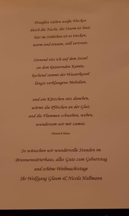 Das Brunnenwarterhaus