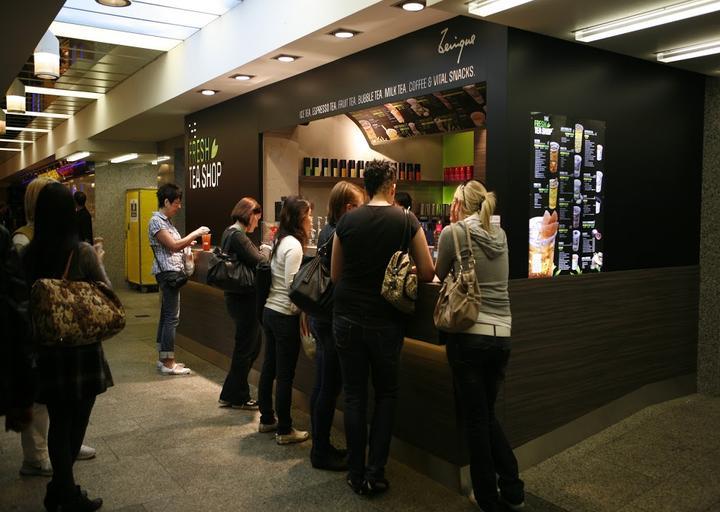the FRESH TEA SHOP