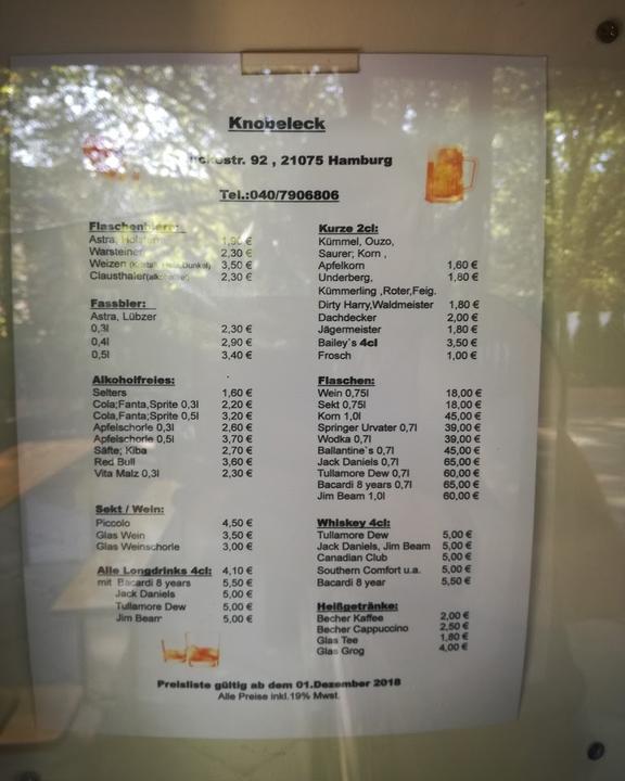 Gaststatte Knobel-Eck Inh. Heidrun Boelke