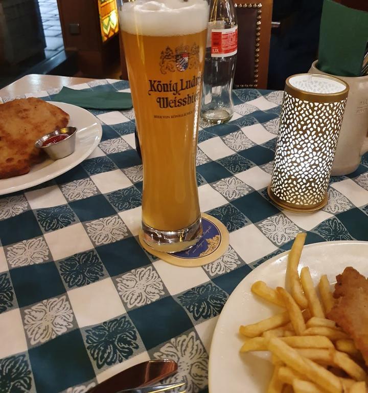 Konig Ludwig an der Messe Schank- und Speisewirtschaft