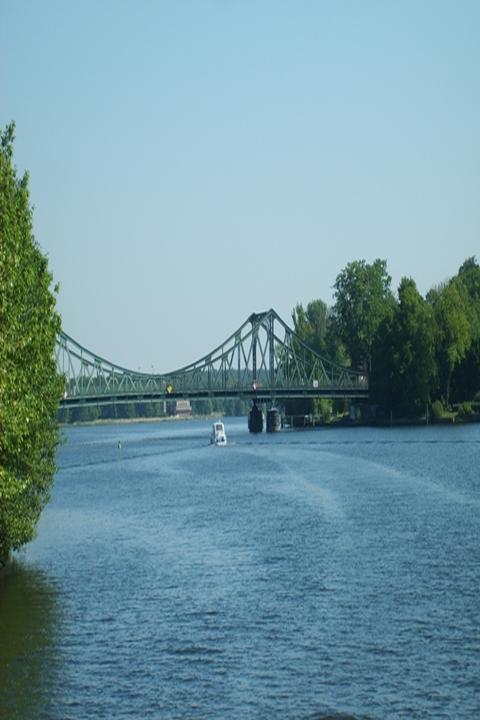 Lokalitat an der Glienicker Brucke
