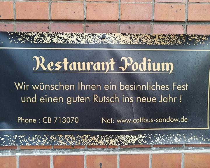 Restaurant Podium