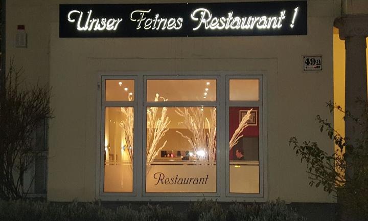 Unser feines Restaurant