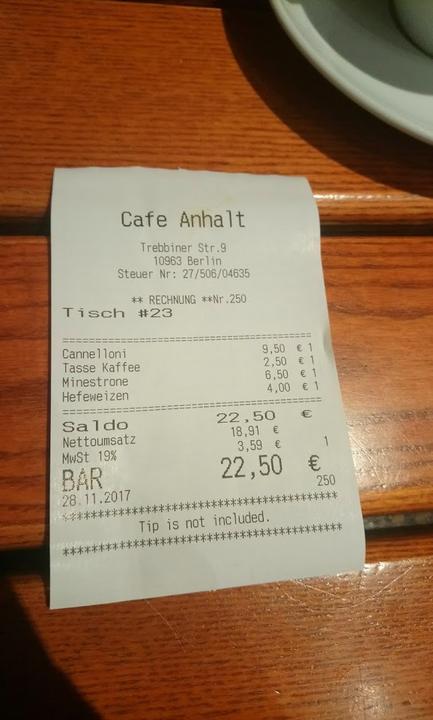 Cafe Anhalt