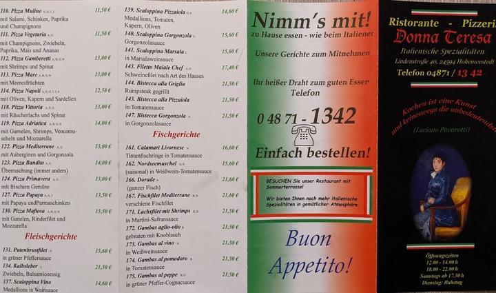Pizzeria Ristorante Donna Teresa