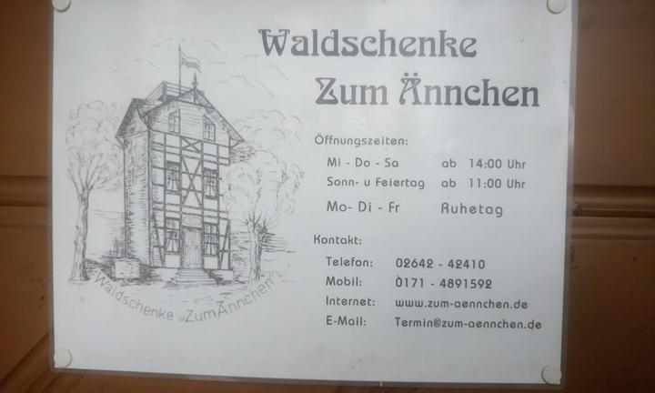 Waldschenke Zum Aennchen