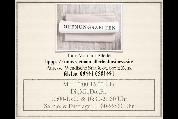 Tom's Viet nam Allerlei