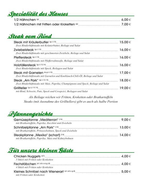 Gaststätte am Park