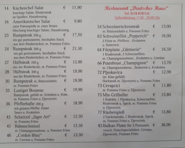 Restaurant Deutsches Haus