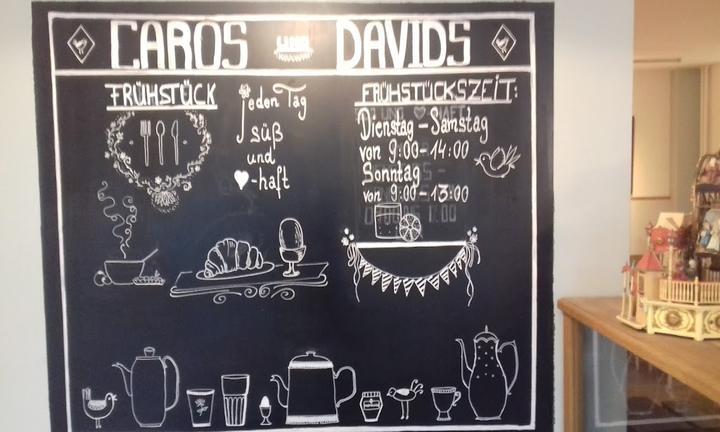 Caros Konditorei und Davids Cafe