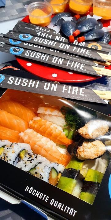 Sushi on Fire