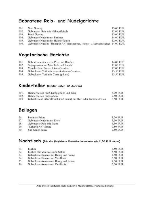 Asiatisches Restaurant Pagode
