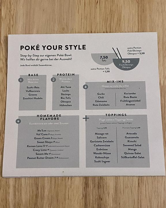 Ma'loa Poke Bowl Zimmerstrasse