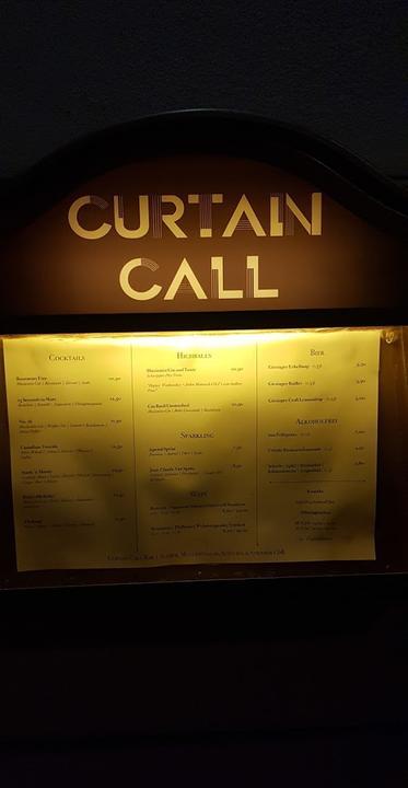 Curtain Call Bar