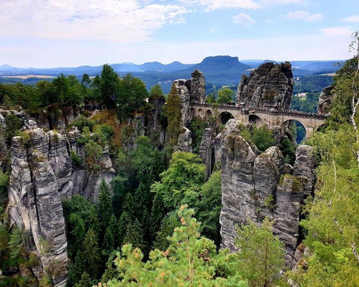 Bastei-Parkplatzkiosk