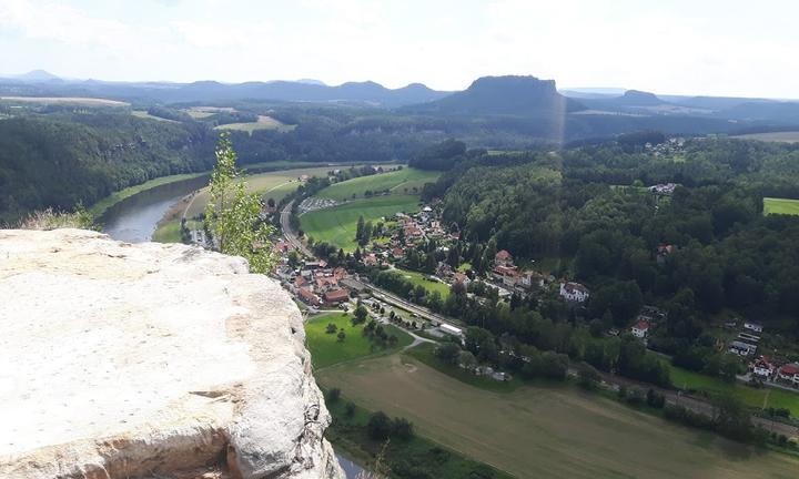 Bastei-Parkplatzkiosk