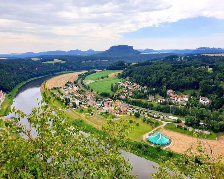 Bastei-Parkplatzkiosk