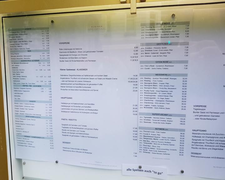 Kleiner Speisesaal