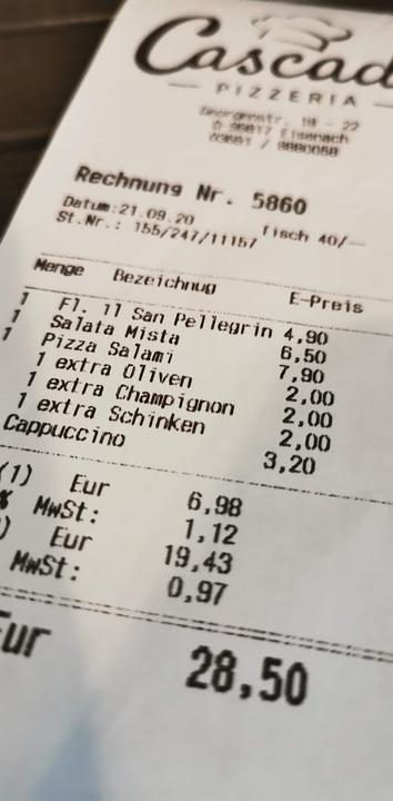 Pizzeria CASCADE