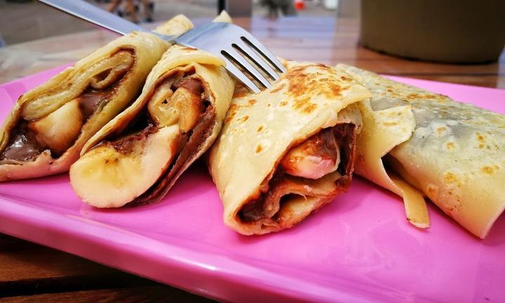 Creperie am Meer