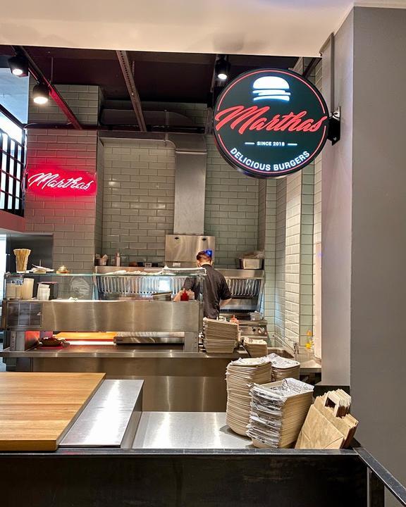 Marthas Delicious Burgers