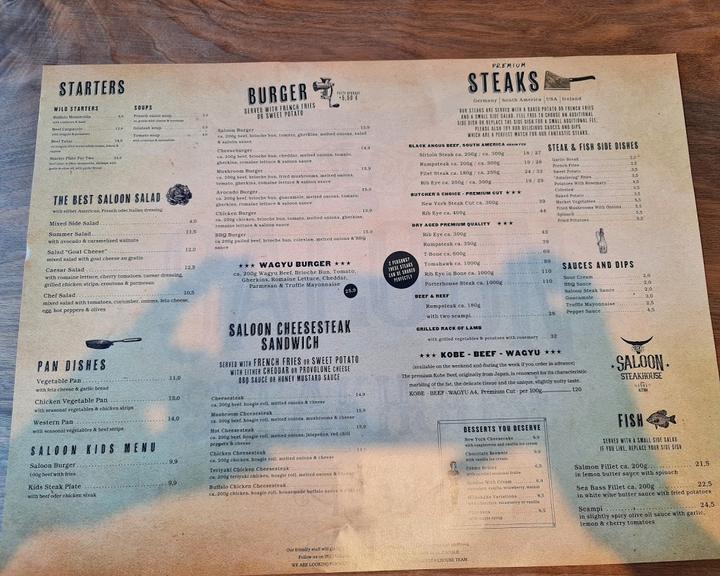 The Saloon Steakhouse