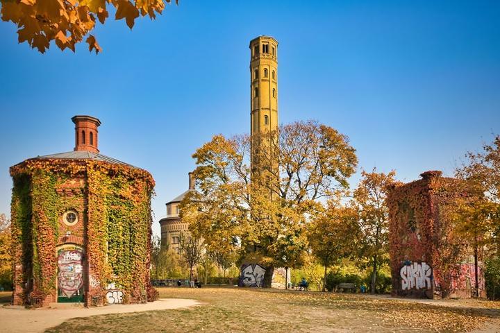 Sommergarten am Wasserturm