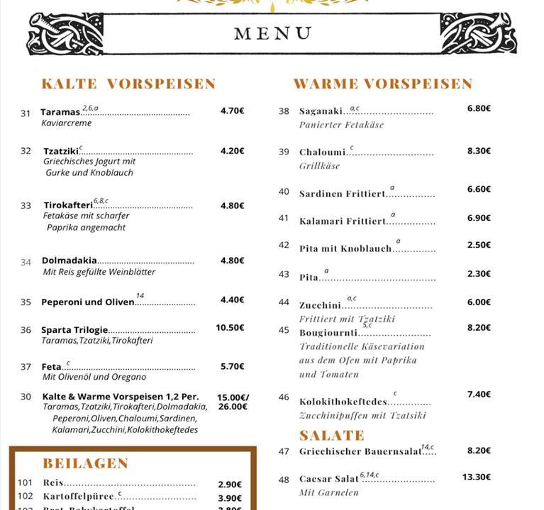 Sparta Restaurant