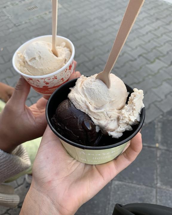 Eis im Quadrat