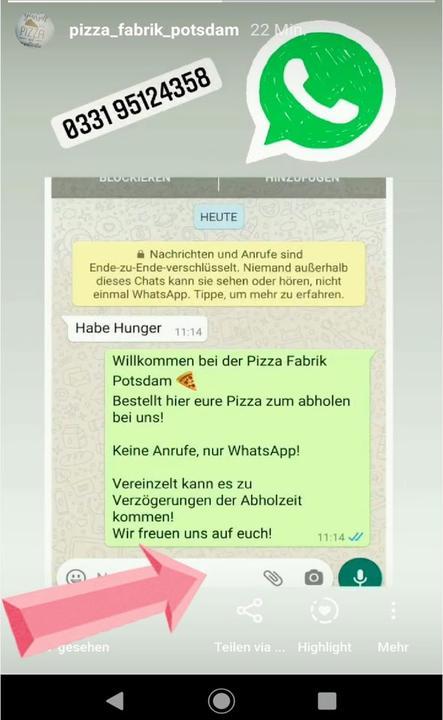 Pizza Fabrik Potsdam