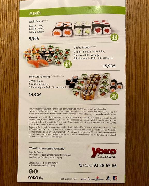 Yoko Sushi Leipzig Nord